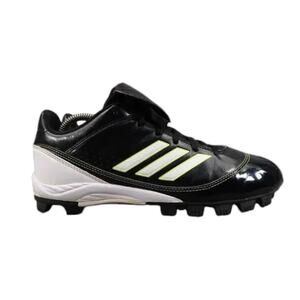 Adidas Shoes Womens 9 Cleats Softball Athletic Sport Active Lace Up Black Green